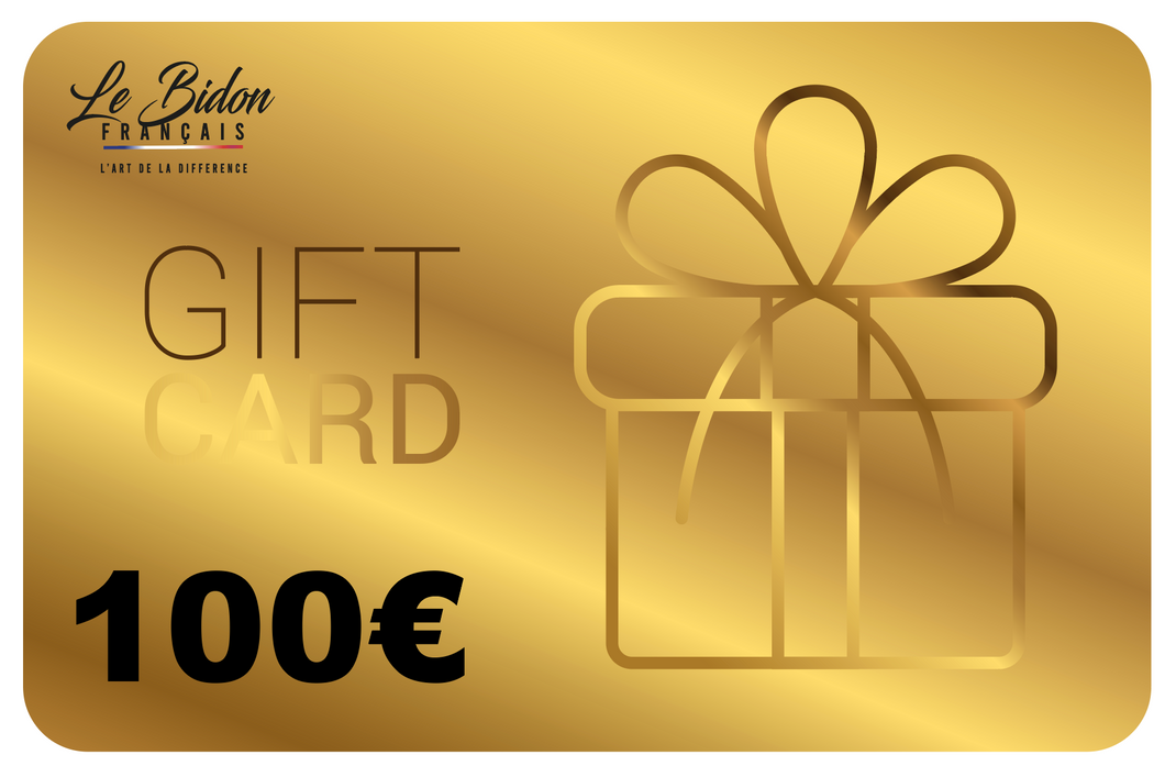 Cartes Cadeaux 100 €