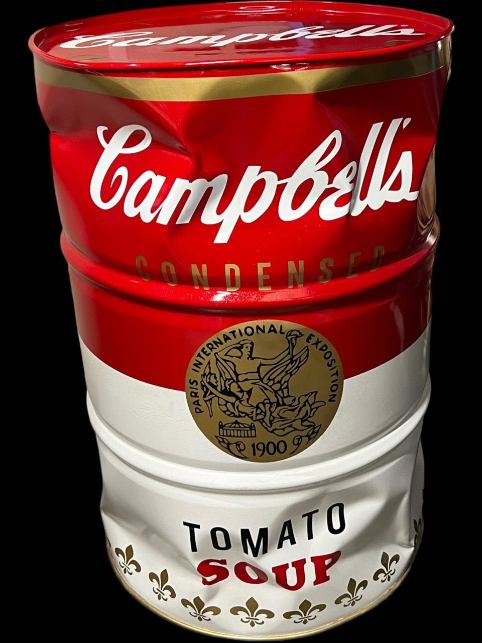 Bidon Campbell's Tomato Soup Cabossé