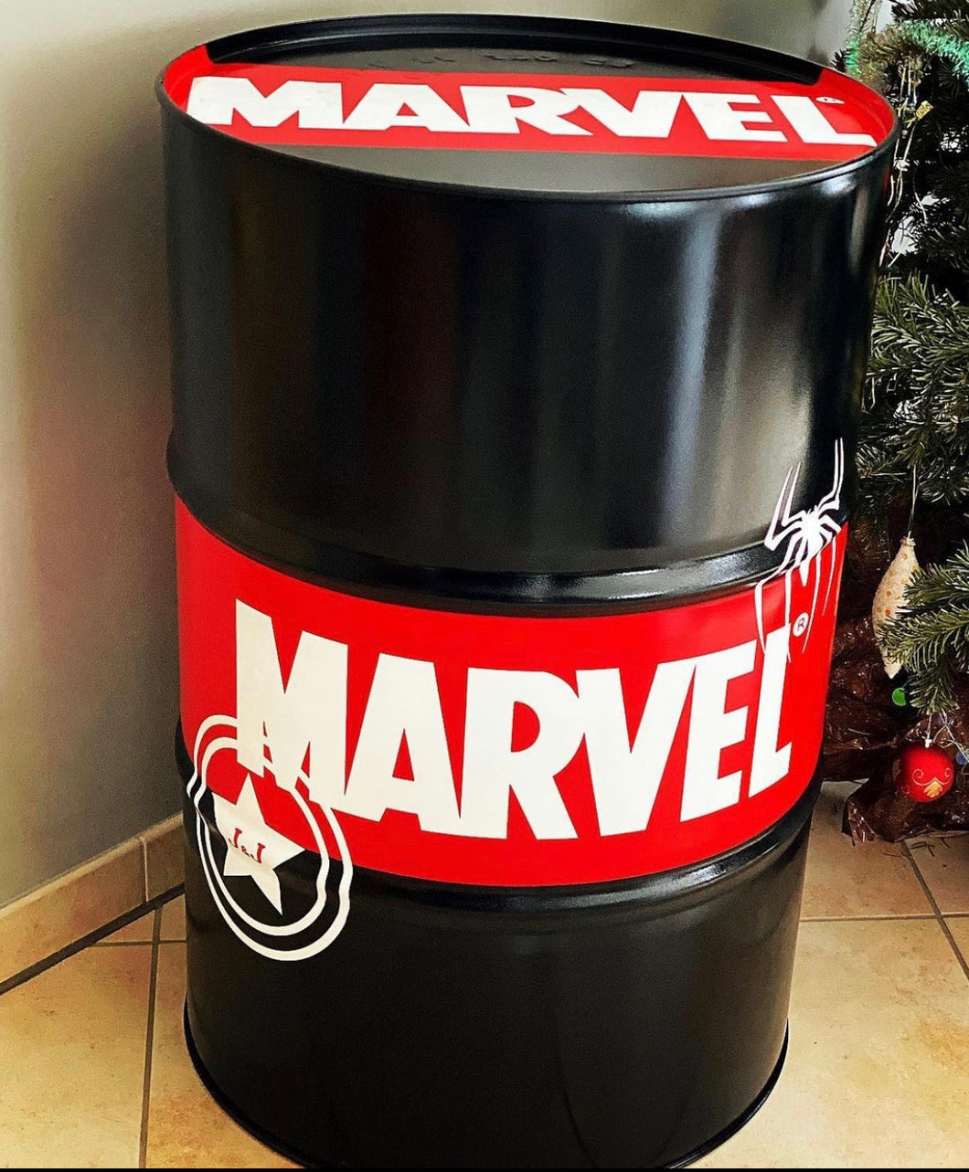 Bidon Marvel personnalisé