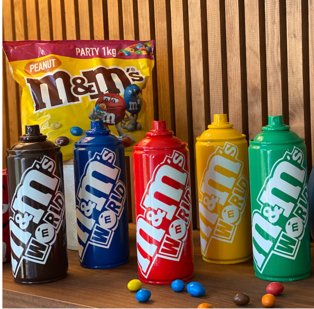 Série de Spray personnalisé M&M's